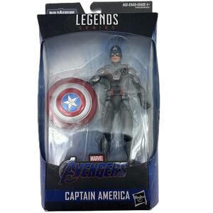 Marvel Hasbro 2018 Legends Avengers Captain America 6" Action Figure BAF Thanos